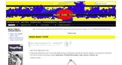 Desktop Screenshot of magicmusictutor.com